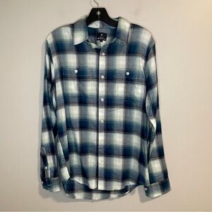 OG Ben Sherman LS Plaid Shirt Size S